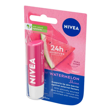 Nivea, Watermelon Shine, Caring Lip Balm, 4.8 g